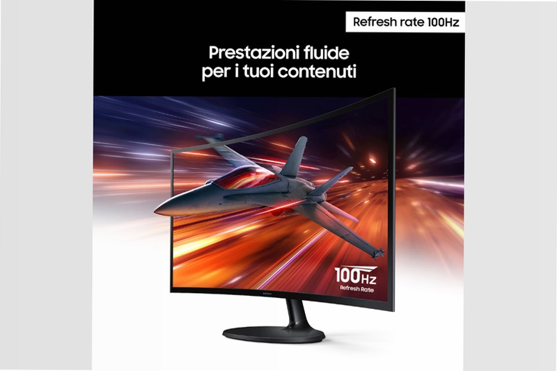 Monitor Curvo Serie S36GD da 27'' Full HD 27" Nero VA 1920 x 1080
