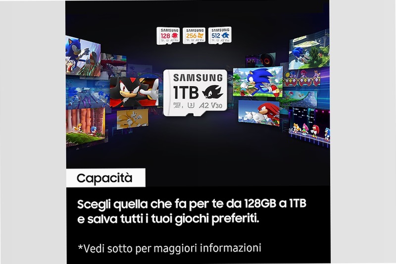 Sonic PRO Plus microSD 128GB - Velocità e Affidabilità per i Tuoi Giochi
