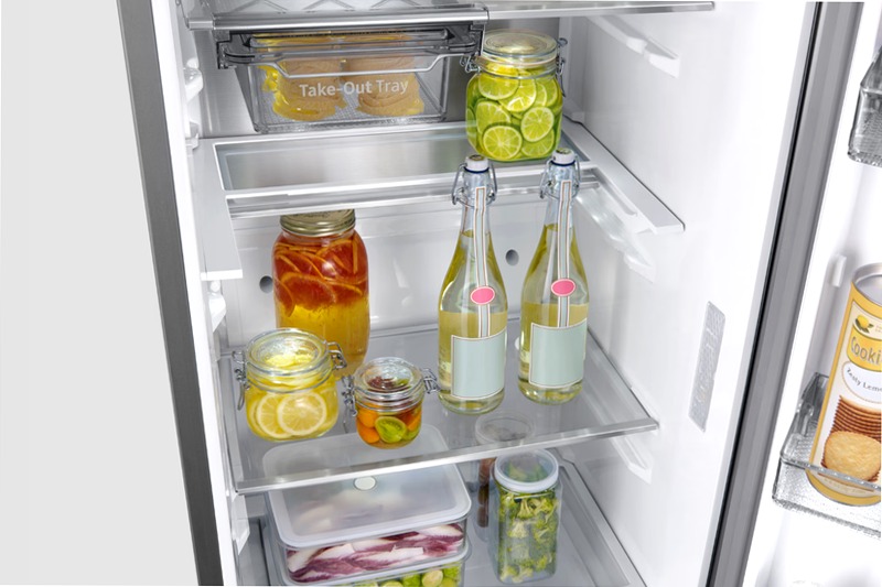 Frigorifero Monoporta Samsung Serie Twin AI 387L E