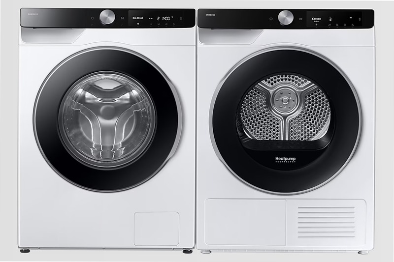 Lavatrice Samsung AI Control Ecodosatore 9Kg Bianco