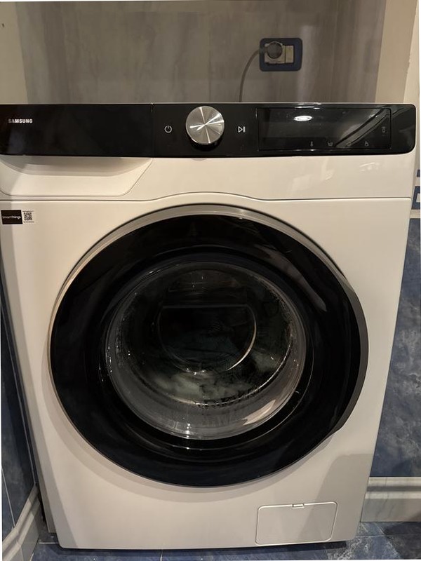 Lavatrice Samsung AI Control Ecodosatore 9Kg Bianco