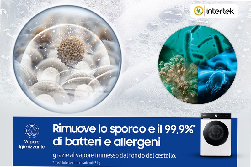 Lavatrice Bespoke AI™ Ecodosatore 11Kg WW11BB744DGE Bianco