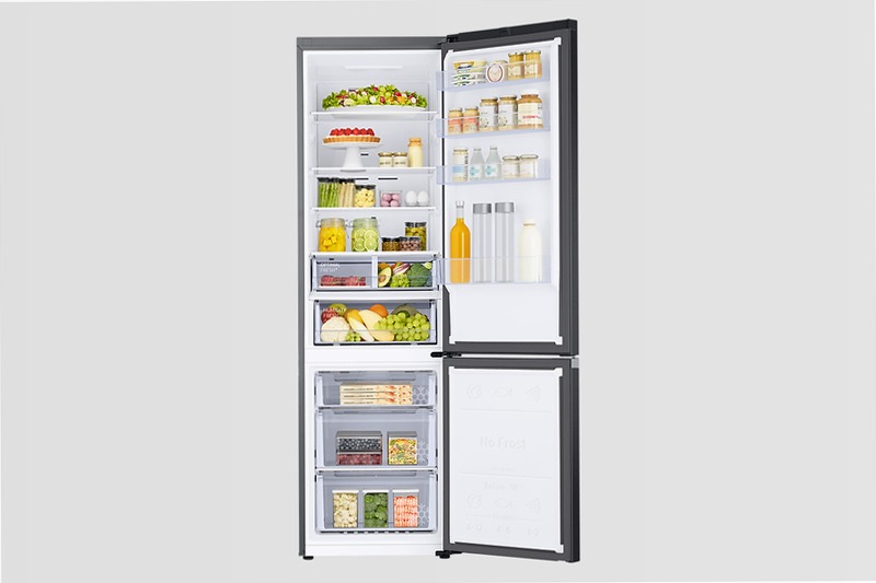Frigorifero Combinato Samsung EcoFlex 2m 387L RL38T607BB1/EF Nero B