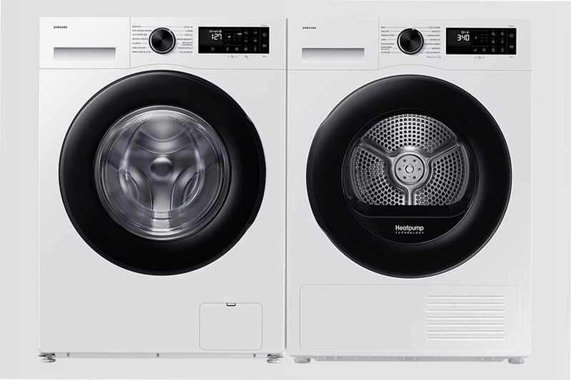Asciugatrice Samsung Crystal EcoDry 8 Kg DV80DG52B0AEET 8kg C Bianco