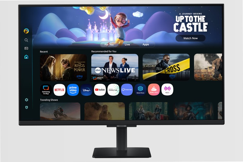 Smart Monitor M5 - M50F da 32" Full HD Nero VA
