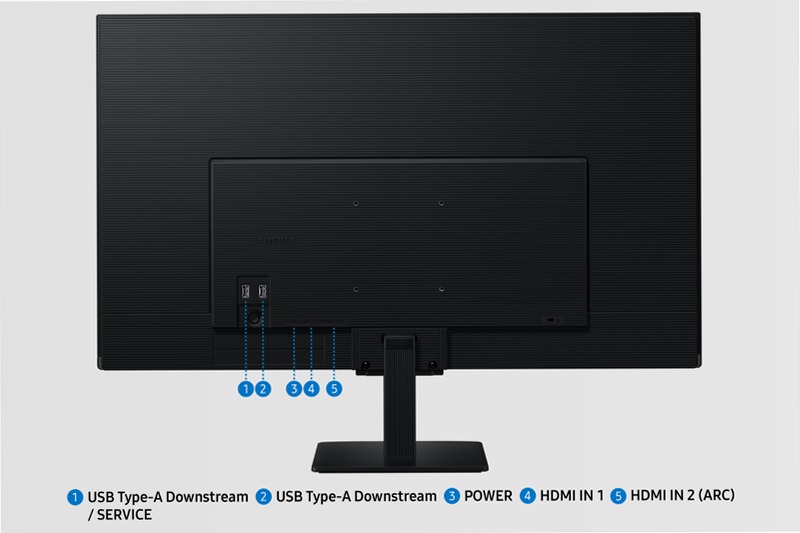 Smart Monitor M5 - M50F da 32" Full HD Nero VA