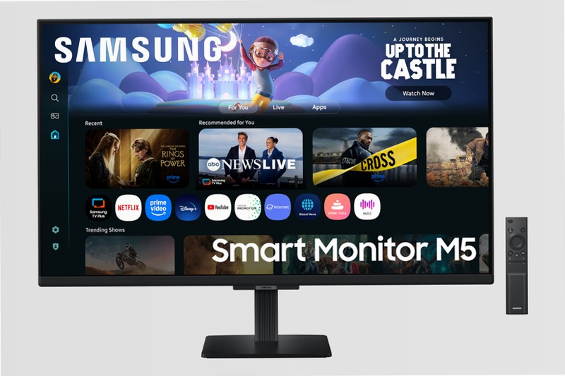 Smart Monitor M5 - M50F da 32" Full HD Nero VA