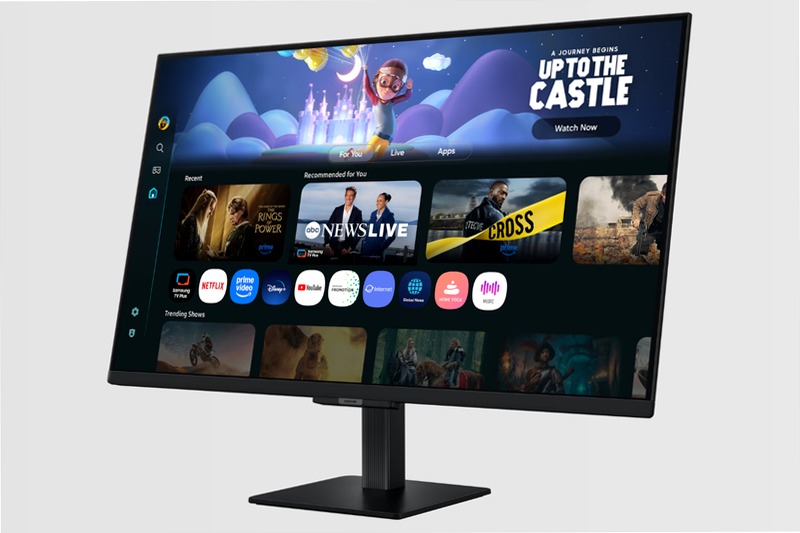 Smart Monitor M5 - M50F da 32" Full HD Nero VA