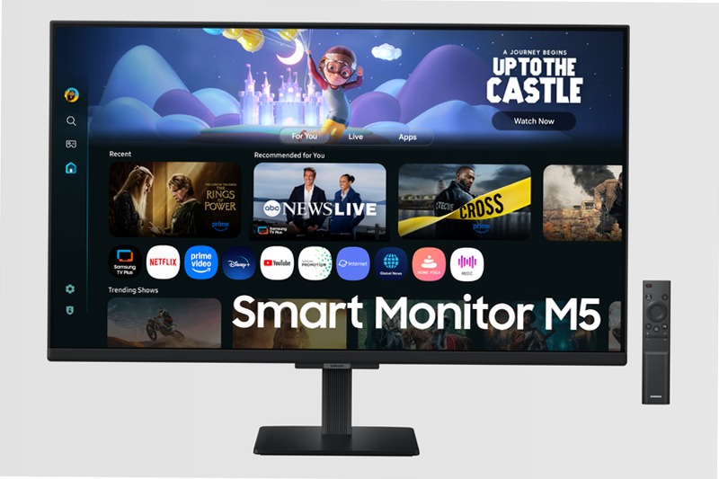 Smart Monitor M5 - M50F da 32" Full HD Nero VA