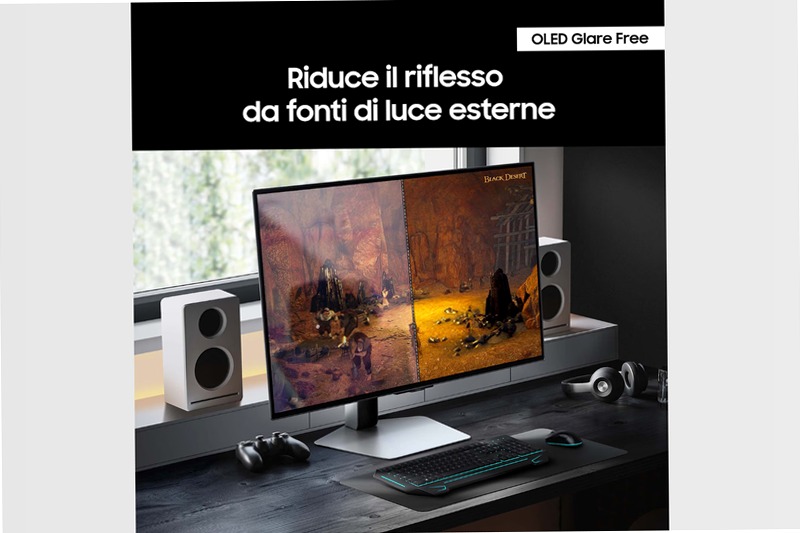 Monitor Gaming Odyssey OLED G8 da 32" UHD Flat