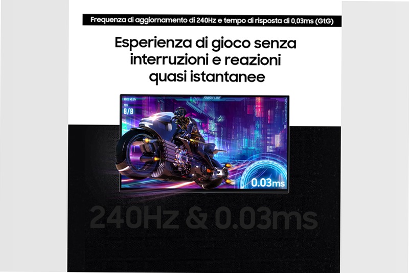 Monitor Gaming Odyssey OLED G8 da 32" UHD Flat