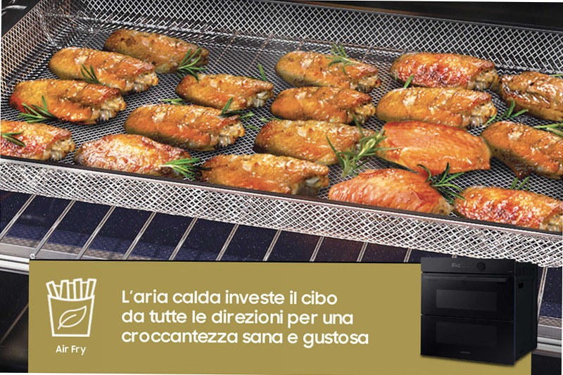 Forno a Vapore Samsung Dual Cook Flex™ Steam Serie 5 76 Beige