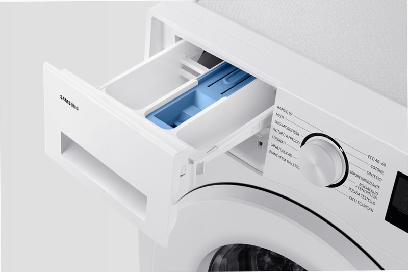 Lavatrice Samsung Crystal Clean™ 9 kg 9kg Bianco