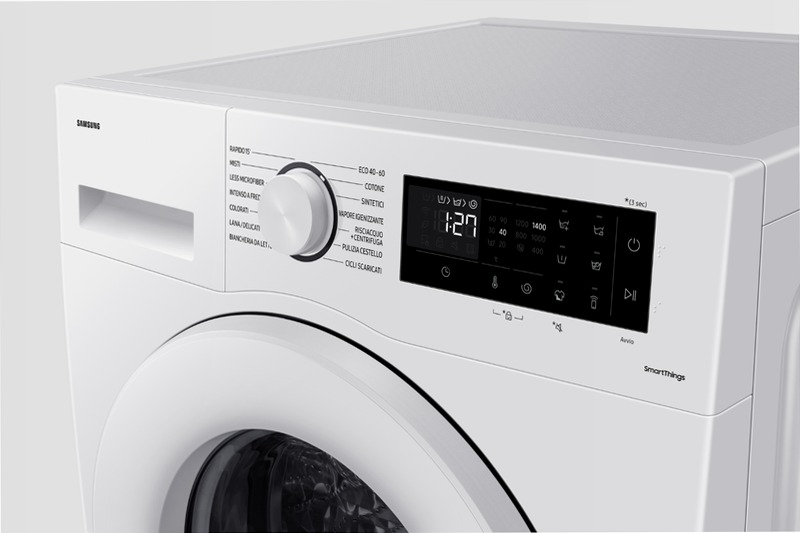 Lavatrice Samsung Crystal Clean™ 9 kg 9kg Bianco