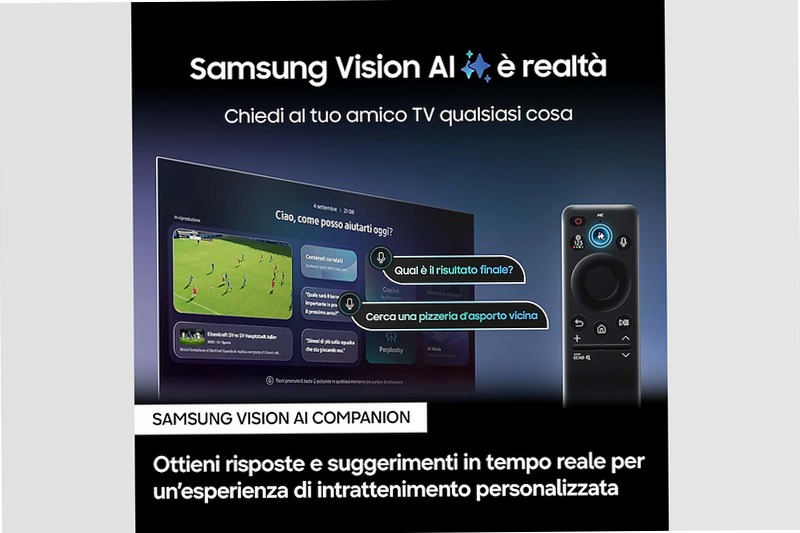 75" QLED Q7F5 4K Vision AI Smart TV Nero