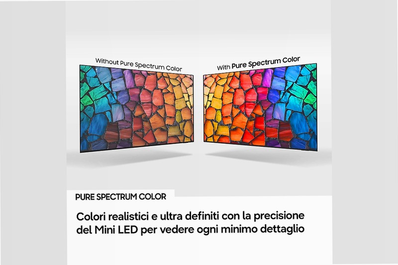 85" Mini LED M70H 4K Vision AI Smart TV Nero