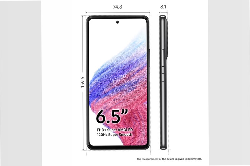 Galaxy A53 5G 6.5" 8GB Nero