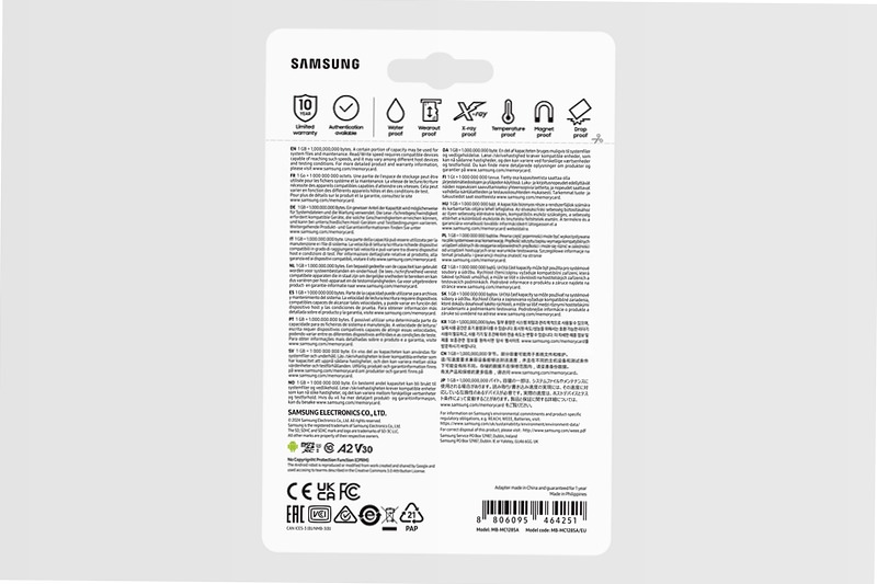 EVO Plus microSD 128GB - Velocità e Affidabilità