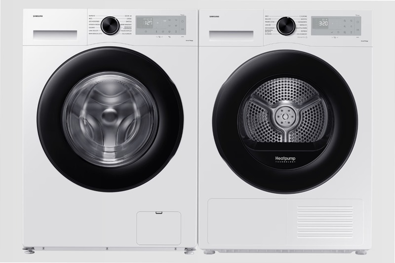 Asciugatrice Samsung Crystal EcoDry™ 8 Kg 8kg C Bianco