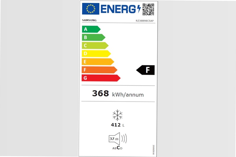 RZ38B98C5A1 Oatmeal Beige - Frigorifero Samsung Monoporta 412lt