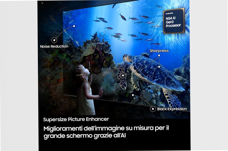 Samsung QN990F - TV 98 pollici 8K Neo QLED Nero 98"