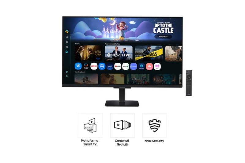 Smart Monitor M5 - 32" Full HD Nero VA