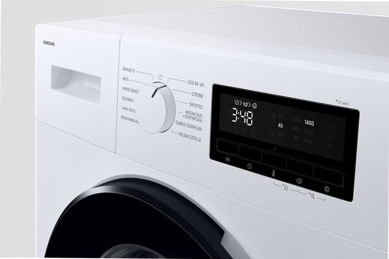 Lavatrice Samsung Serie 3000 9Kg WW90FG3M05AWET 1400rpm 9kg Bianco