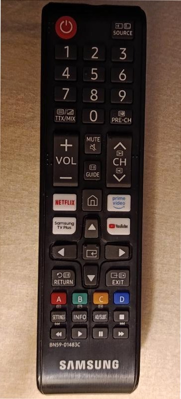 43" Crystal UHD U8000F 4K Vision AI Smart TV Nero