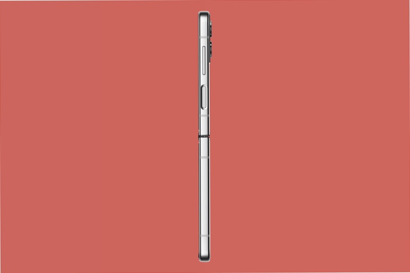 Galaxy Z Flip4 Bespoke Edition (White Front Color) Bianco 8GB Argento