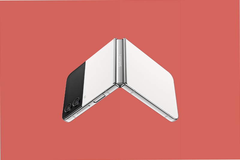 Galaxy Z Flip4 Bespoke Edition (White Front Color) Bianco 8GB Argento