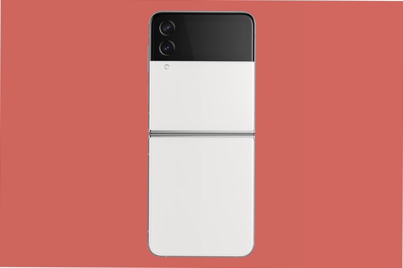 Galaxy Z Flip4 Bespoke Edition (White Front Color) Bianco 8GB Argento