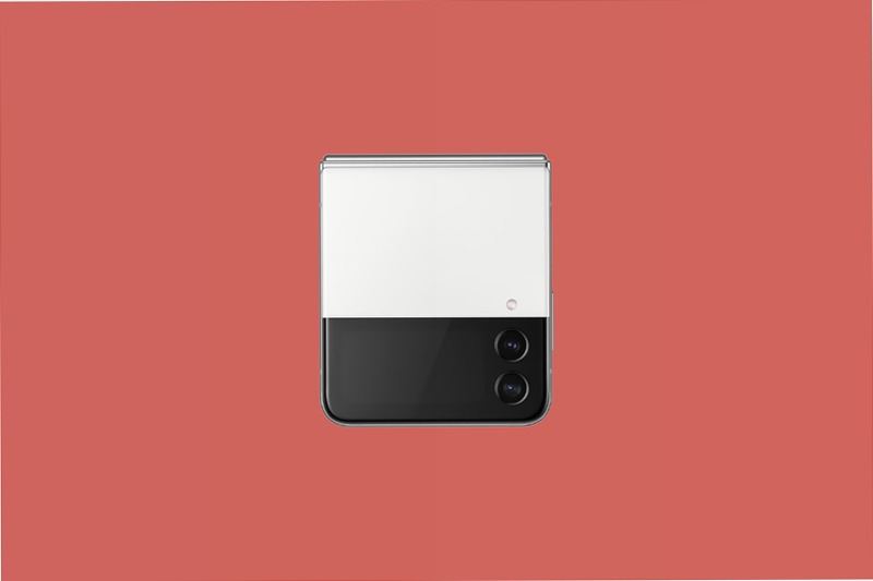 Galaxy Z Flip4 Bespoke Edition (White Front Color) Bianco 8GB Argento