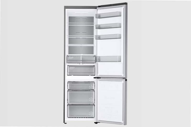 Frigorifero Combinato Samsung EcoFlex AI 2m 390L RB38C774DSA Argento D