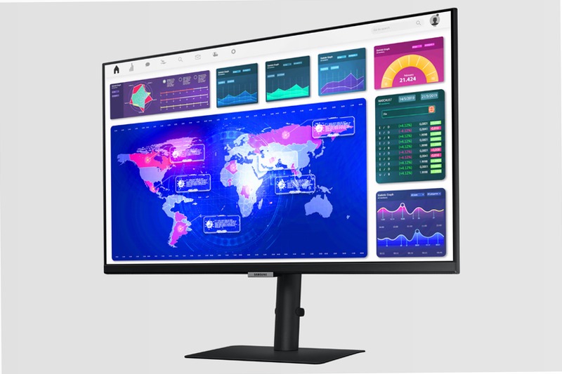 Monitor HRM ViewFinity Serie S6 - S60UA da 27" QHD Flat <br>