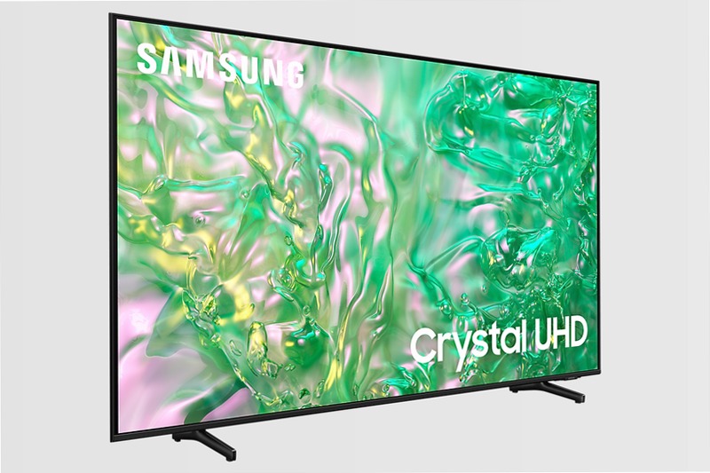 Crystal UHD 4K 65" DU8070 TV 2024 Nero