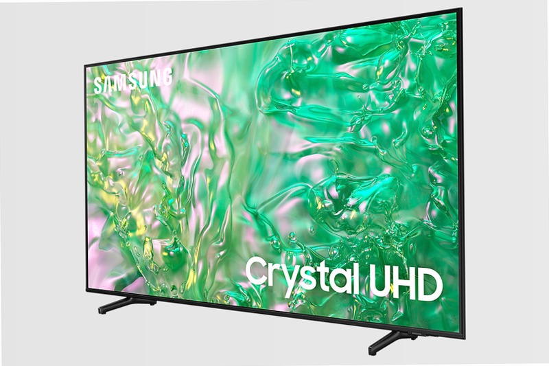 Crystal UHD 4K 65" DU8070 TV 2024 Nero