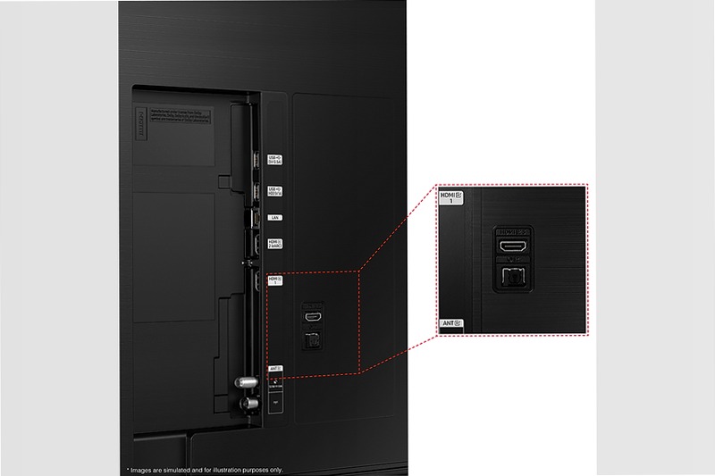 Crystal UHD 4K 65" DU8070 TV 2024 Nero