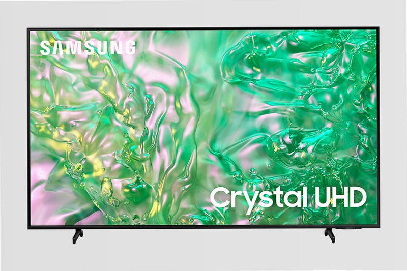 Crystal UHD 4K 65" DU8070 TV 2024 Nero