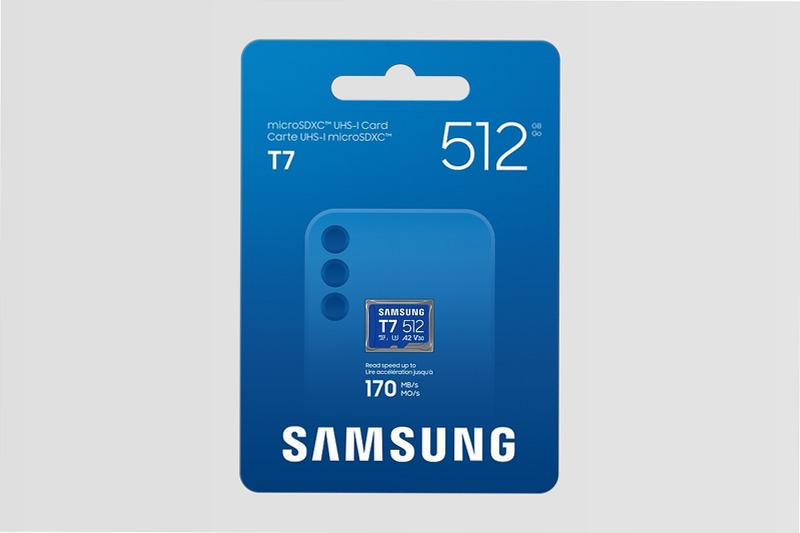 T7 microSD Card 512GB - Affidabile e Protezionata