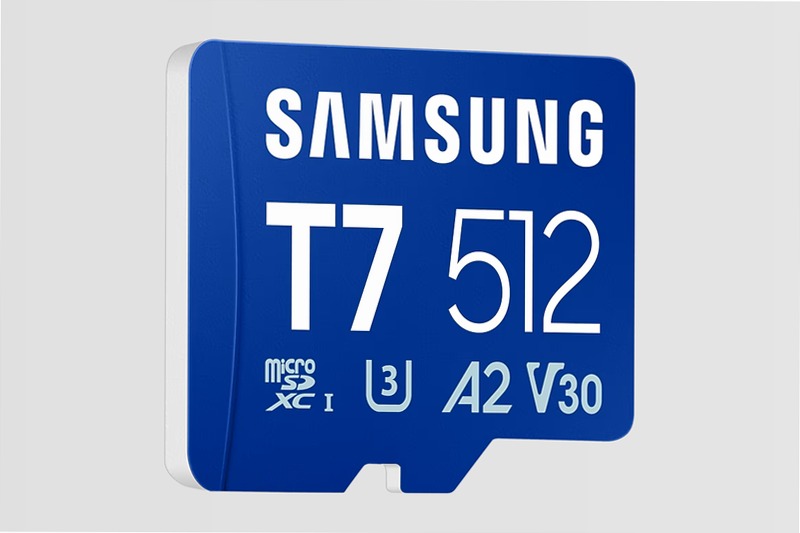 T7 microSD Card 512GB - Affidabile e Protezionata