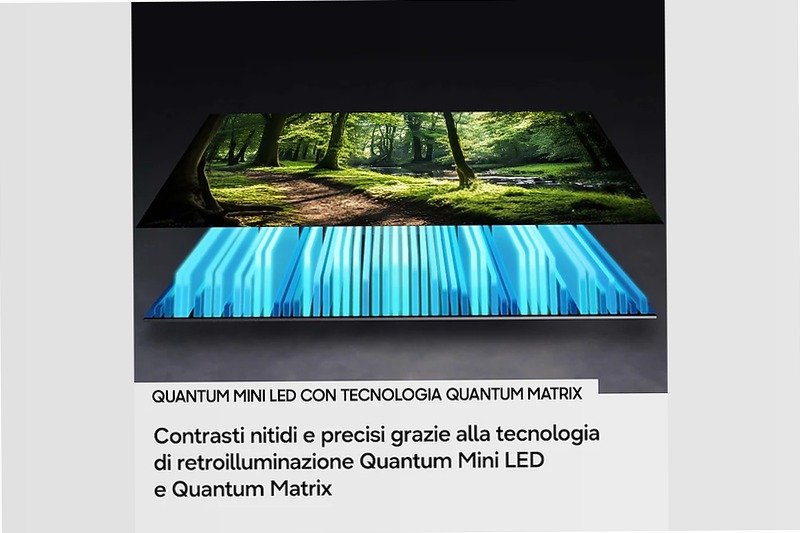 85" Neo QLED QN70H 4K Vision AI Smart TV Nero