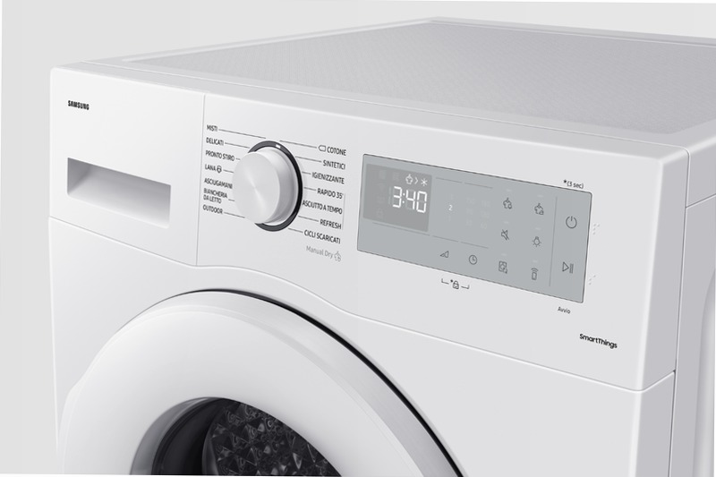 Asciugatrice Samsung Crystal EcoDry 9 Kg 9kg C Bianco