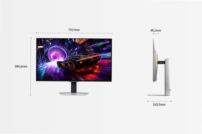 Monitor Gaming Odyssey OLED G8 - G81SF da 32" UHD Flat