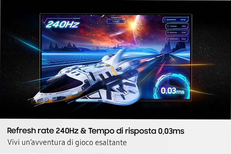 Monitor Gaming Odyssey OLED G8 - G81SF da 32" UHD Flat