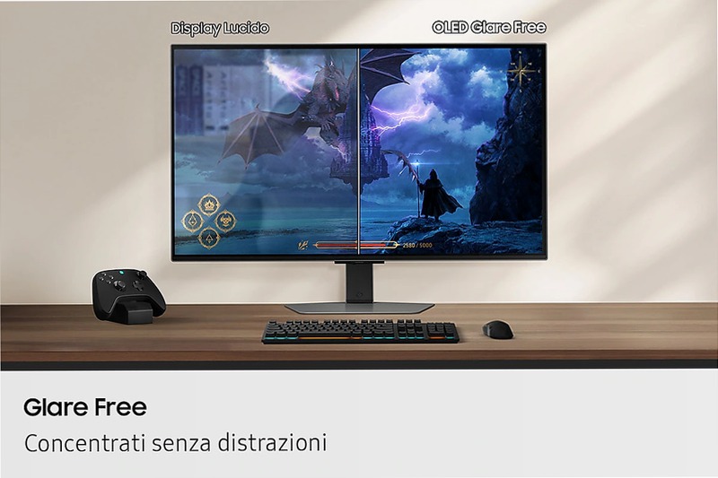 Monitor Gaming Odyssey OLED G8 - G81SF da 32" UHD Flat