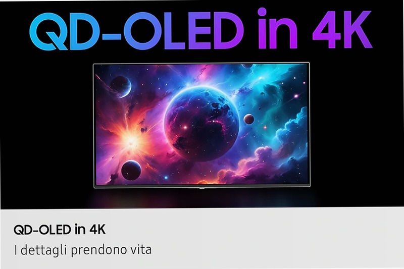 Monitor Gaming Odyssey OLED G8 - G81SF da 32" UHD Flat