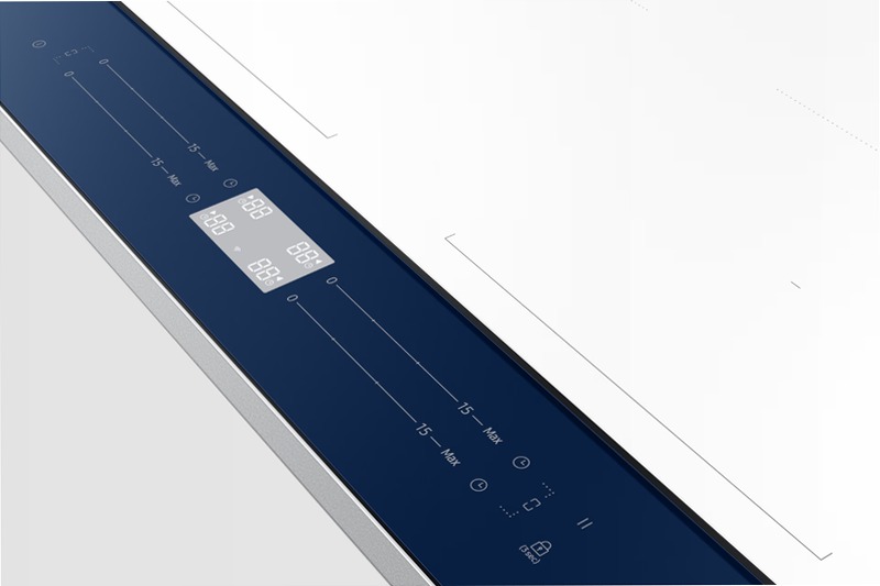 Piano a Induzione Samsung BESPOKE Slim Fit NZ64B5067YJ Bianco 4