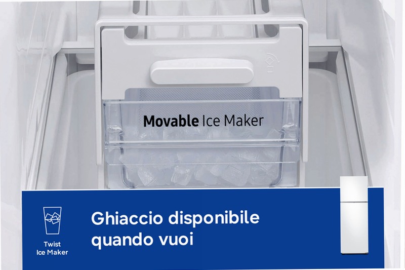 Frigorifero Doppia Porta Samsung EcoFlex AI 305L E