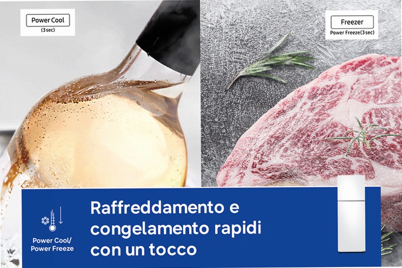 Frigorifero Doppia Porta Samsung EcoFlex AI 305L E