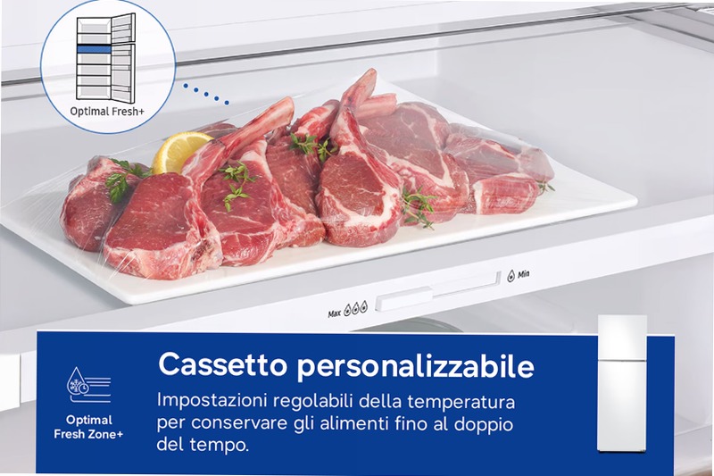 Frigorifero Doppia Porta Samsung EcoFlex AI 305L E
